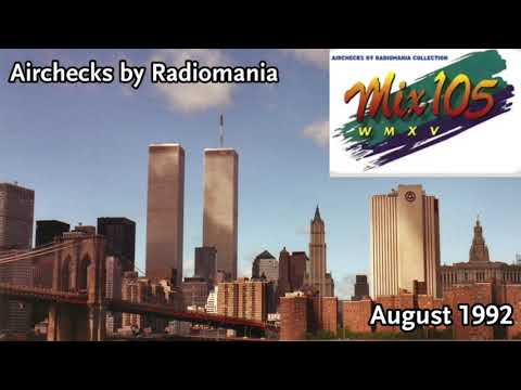 WMXV 105.1 (Mix 105) with Dan Taylor - New York City, NY - August 6th, 1992 (Part 2)