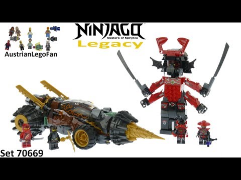 Vidéo LEGO Ninjago 70669 : La foreuse de Cole