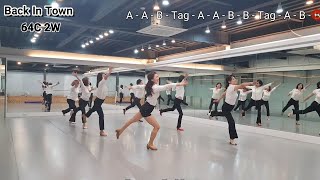 Back In Town (Phrased Intermediate) dance&amp; teach line dance
