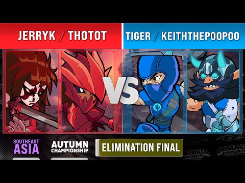 jerryK & thotot vs. Tiger & KeithThePooPoo - Elimination Final - SEA - Autumn Championship 2022