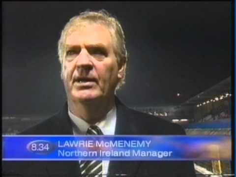 1998 (March 25) Northern Ireland 1-Slovakia 0 (Friendly).mpg
