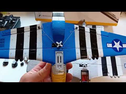 VolantexRC P-51 Mustang RC Brushless LegendsWarbirds Pt.1 - Kids Toy Lover