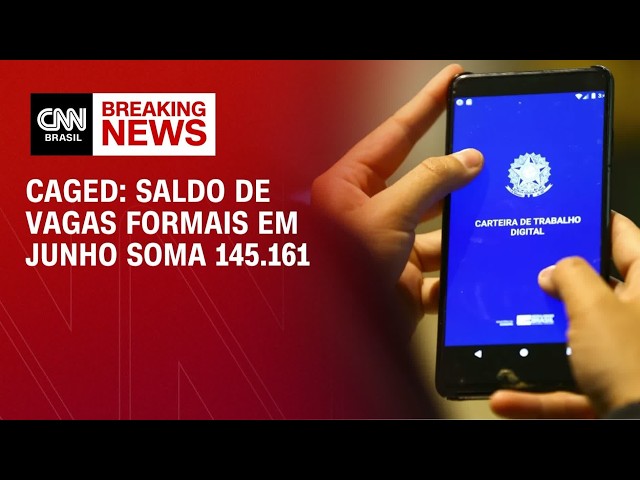 Brasil cria 145,1 mil empregos em junho, pior dado do mês desde a pandemia | MONEY NEWS