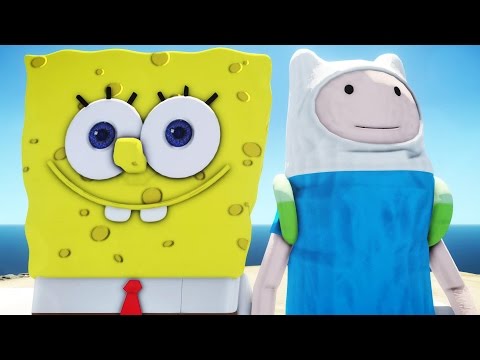 SPONGEBOB VS FINN THE HUMAN