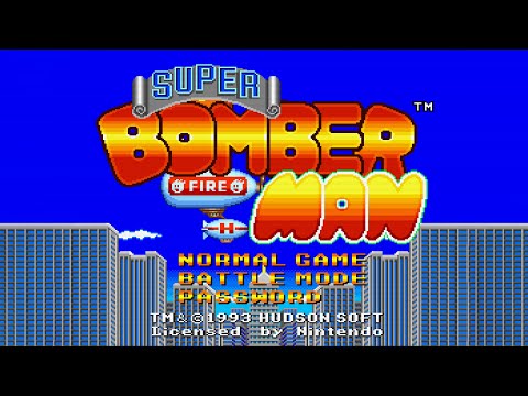 Super Bomberman (SNES) 【Longplay】