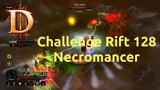 Diablo 3 - Challenge Rift - Challenge 128 - Necromancer - Failed