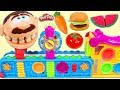 Feeding Mr Play Doh Head Velcro Food From Mega Fun Factory