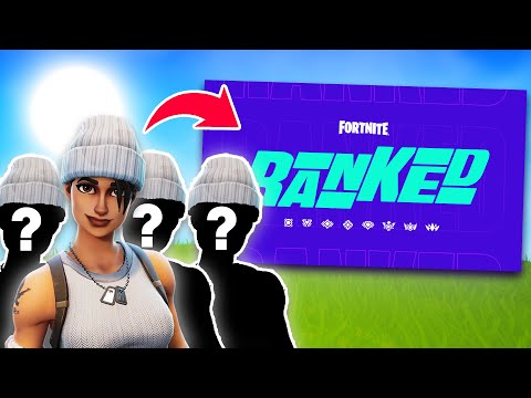 DAS PASSIERT wenn man RANDOM SQUADS in Fortnite RANKED spielt...😂
