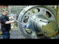 The Gearbox Production And Assembly Process Weighs 261 TONS Maintenance Overhaul Giant Gearboxes