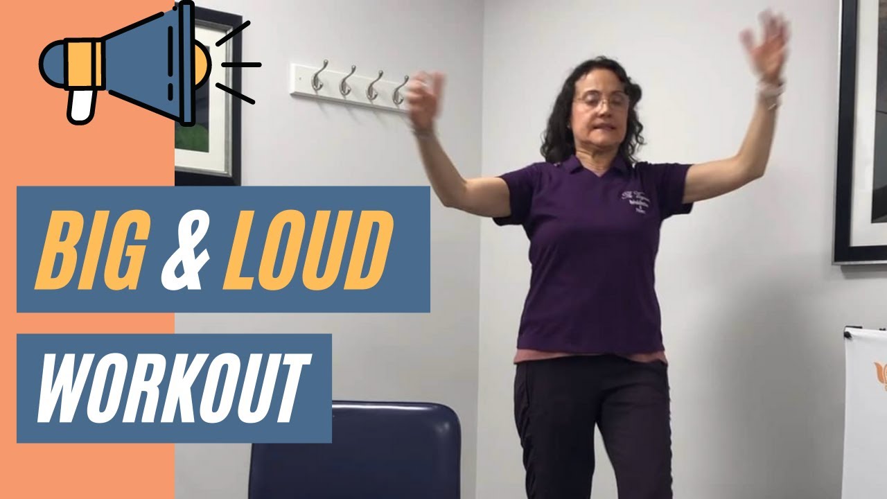 Big & Loud Class for Parkinson's w/Maria M.