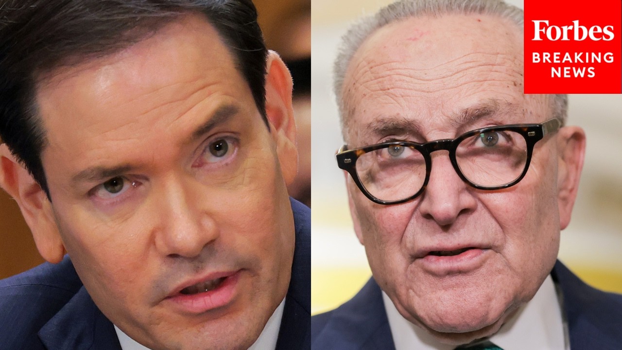 Video | Schumer: Marco Rubio 'Has A Lot To Answer For' As Secretary Testifies For First Time Since Iran War