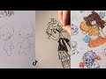 Cute Art TikToks I Saved.  Sketchbook Compilation #4