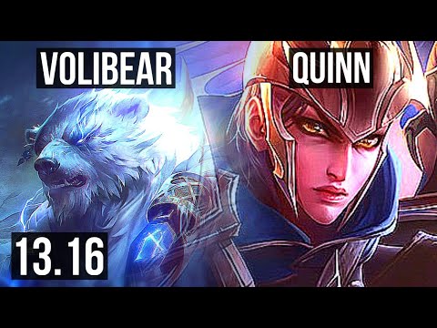 VOLI vs QUINN (TOP) | 3/1/5, 300+ games | KR Master | 13.16