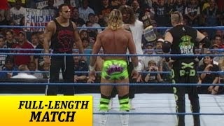 FULL-LENGTH MATCH - SmackDown - Rock &#39;N&#39; Sock Connection vs. New Age Outlaws - Tag Team Title Match