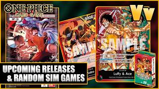 One Piece TCG: Quick Discussion on OP-16 and ST-30's Release Date, Followed by 5 Random Sim Games