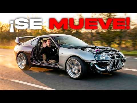 THE 800HP SUPRA RUNS FOR THE FIRST TIME