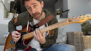 How to play Pedalpusher stereophonics guitar tutorial
