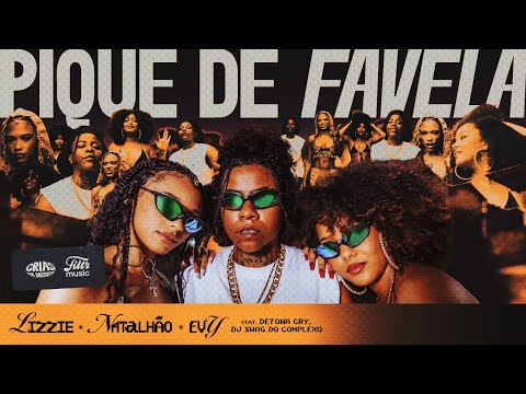 MC Lizzie, Natalhão, EVY - Pique de Favela (Clipe Oficial) | Crias da Música