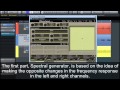 Video 1: MStereoGenerator & MStereoSpread, artificial stereo generators