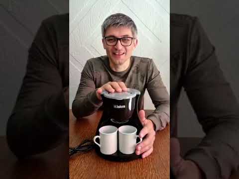 ISKRA aparat za espresso kafu sa 2 keramičke šoljice 064-0437-427