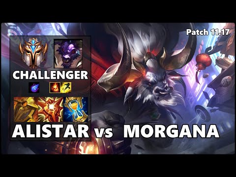 CHALLENGER Support Gameplay - ALISTAR vs LEONA Patch 11.17