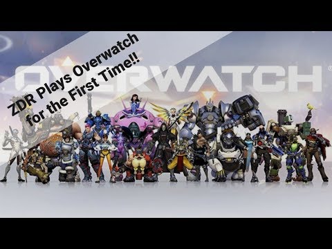 Overwatch Part 1 My First Round Ever Here We Go !!!