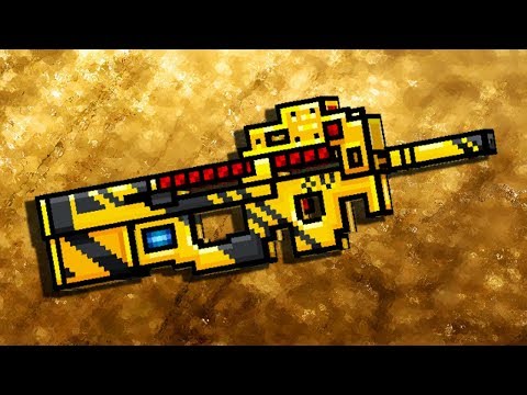 Pixel Gun 3D - Golden Future Pilice Rifle [Review]