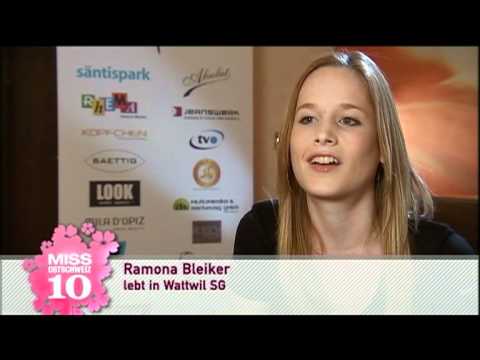 Miss Ostschweiz 2010 - Finalistin Ramona Bleiker