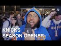 Knicks Season Opener Sidetalk