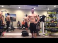 First Men's Physique Posing Practice Session With Coach