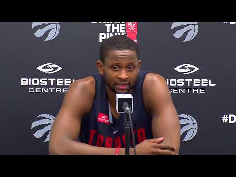 Raptors Practice: C.J. Miles - April 13, 2018
