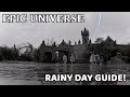 What To Do At EPIC UNIVERSE On A Rainy Day
