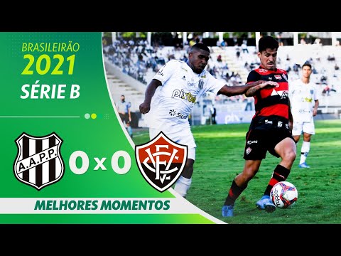 Gols e lances de Ponte Preta x Vitória