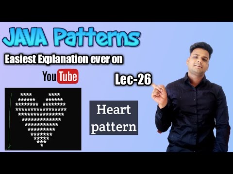 Heart Pattern In Java