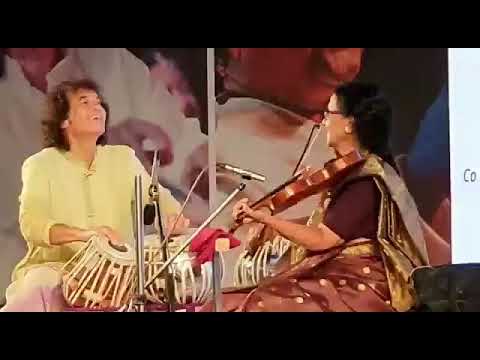 Vidushi DR N Rajam and ustad Zakir Hussain Jugalbandi 2020 new video .