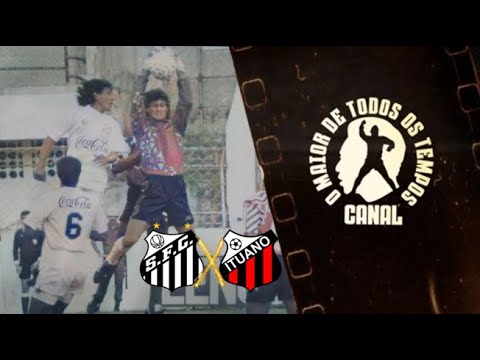 Santos 5 x 1 Ituano - 09/05/1993 - Narração: Marco Antonio de Mattos
