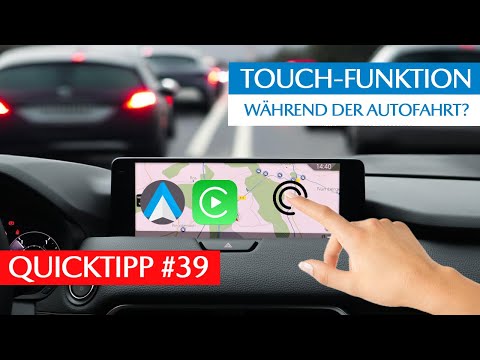 Android Auto & Apple CarPlay l Activate touch function while driving❗​​l QuickTipp #39