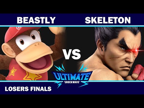 USW 204 - Losers Finals - Ultra UTA | Beastly (Diddy Kong) VS TC Ultra | Skeleton (Kazuya) - SSBU