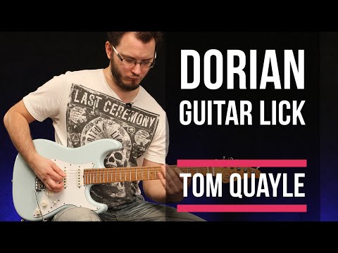 FREE Guitar Lick - Tom Quayle Em Dorian Lick With Free TAB!