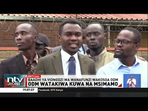 Viongozi wa wanafunzi wa vyuo vikuu nchini wakosoa chama cha ODM