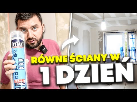 WYRÓWNANIE ŚCIAN PŁYTAMI GK (KARTONGIPS) NA PIANOKLEJ - JAK UNIKNĄĆ BŁĘDÓW?