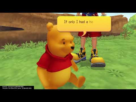Kingdom Hearts Re:Chain of Memories (PS4) Story Cutscene #63 Sora bids Farewell to Winnie the Pooh