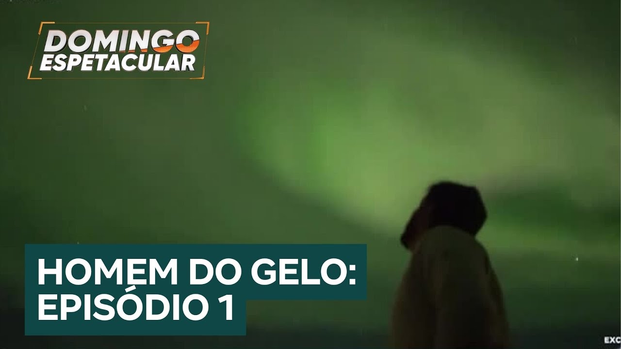 Homem do Gelo: Domingo Espetacular acompanha a rotina de um brasileiro no extremo norte do planeta