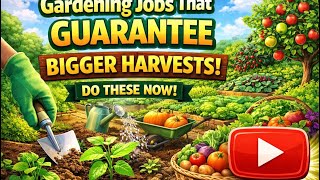 Gardening Jobs That GUARANTEE Bigger Harvests (Do These Now!)