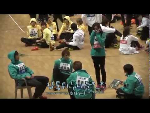 120108 FANCAM BEAST   G NA AEGYO in MBC Idol Star Athletics Championships