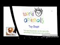 Baby Einstein World Animals 2004 Toy Chest VHS Style