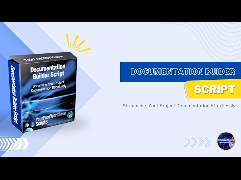 Documentation Builder Script video demo