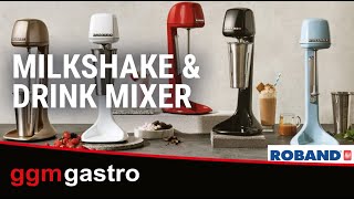 ROBAND | Mixeur à Milk-Shake (Nouvelle génération) - 710ml - 150 Watt - Noir