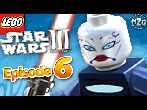LEGO Star Wars III The Clone Wars Gameplay Walkthrough - Part 6 - Asajj Ventress Story!