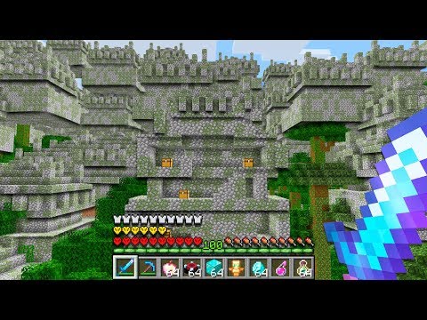 Insane Jungle Temple Spawning in Minecraft UHC